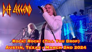 Def Leggend - Rock! Rock! (Till You Drop) - Austin, Texas - 3/2/24