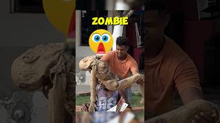 Zombie in his lap 😜 End will surprise you 😯 #shorts #stories #funny