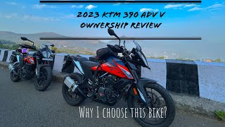 2023 Ktm 390 adv v version, 750 km ownership review | how does its quickshifter works? | Motovlog