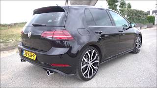 Mijn Volkswagen golf 7 GTI facelift. POV view en een sprint trekken!