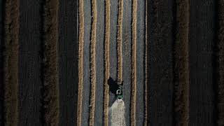 Harvest time.  #gradient_imaging #alberta #dronevideo