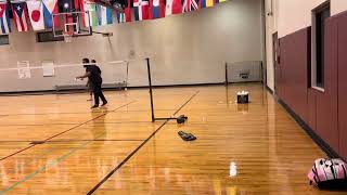 Badminton court at Nashville USA