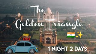 Golden triangle tour 1 night 2 days | Delhi agra jaipur tour package | Indian travel online