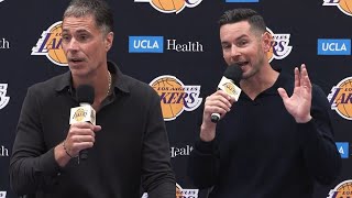 2024-25 Los Angeles Lakers Preseason Press Conference: Rob Pelinka & JJ Redick x Highlights