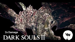 Dark Souls 3 - Killing Midir with double damage without buffs | NG+ 7