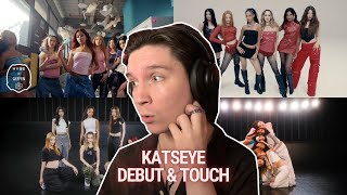 DANCER REACTS TO KATSEYE (캣츠아이) "Debut" & "Touch" MVs & Dance Practices