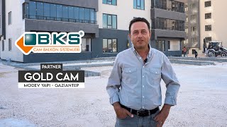 BKS Cam Balkon Sistemleri; 220 Daireli Lüx Site Projesinde