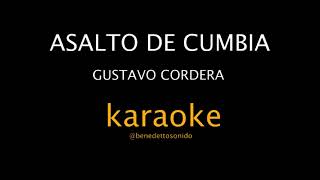 KARAOKE - Asalto de cumbia - Gustavo Cordera