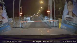 Yamuna Expressway night travel from Agra to Greater Noida (Timelapse) in XUV700