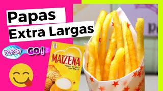 COMO HACER PAPAS CROCANTES 🍟😋