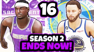 SWEET Ending to SEASON 2? | Sacramento Kings NBA 2K23 Eras MyLeague Franchise | Ep16 End of S2