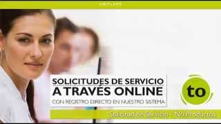 Solicitudes de Servicio Online   No Producto