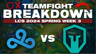 C9 vs IMT Teamfight Breakdown | 2024 LCS Spring Split | LoL Fight Club S5E04