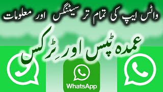 All WhatsApp Settings, Tips & Tricks in Urdu/ Hindi