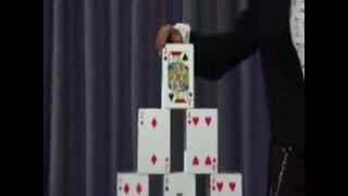 Card castle 4 Feet (JUMBO) by Uday