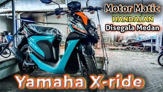 Harga terbaru yamaha X-RIDE 2023|warna yg lagi hit METALLIC CYAN