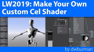 Lightwave 2019 Make Your Own Custom Cel Shader