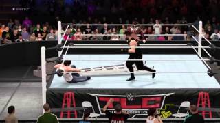 Finn Balor Vs Kevin Owens Vs Dean Ambrose Ladder Match WWE 2K16