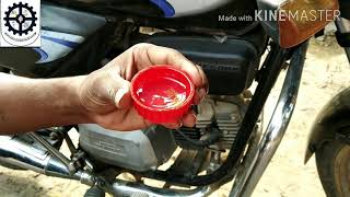 Hero Honda Splendor engine flush kaise kare#mrpranaytips