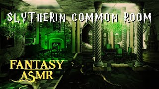 🐍Ambience ASMR | Slytherin Common Room🐍 Potion Brewing and Scribbles (⚡Harry Potter Inspired ASMR⚡)