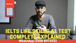 IELTS Life Skills A1 Complete Test EXPLAINED 2024 | How to prepare A1 |Best guidance | Mahid Ali