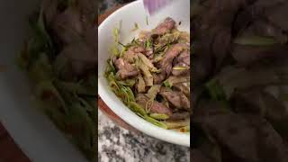 Cambodian beef salad