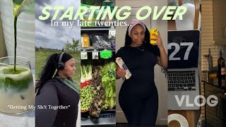 Weekly Vlog ♡ Starting over in my late twenties + Learning to be alone,Diet changes & more