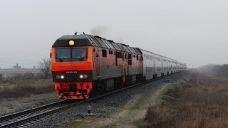 «Поздравление с новым годом от Локомотивных бригад! » Новогодний Поезд 27/28 Москва - Симферополь!