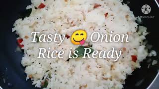 Onion Rice & Tomato Rice Simple Variety Rices.