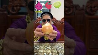 Mukbang fruit onion mukbang lychee mukbang lemon mukbang #videoviral #funny #food #trending #shorts