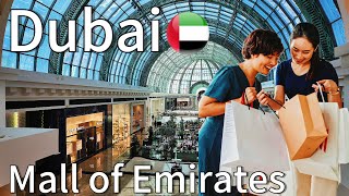 DUBAI [4k] Mall of the Emirates 2024 Walking Tour 🇦🇪