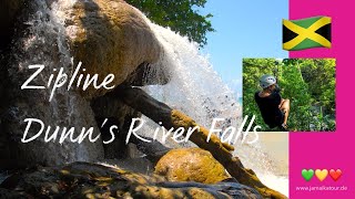 Zipline Dunn's River Falls Jamaika