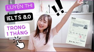 CHIA SẺ KINH NGHIỆM TỰ ÔN IELTS ĐẠT 8.0 TRONG 1 THÁNG | Lộ trình & tips luyện đề | Jolin Sydney