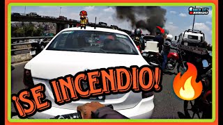 CASI EXPLOTA!💥/ CAMIONETA SE INCENDIA🔥🔥