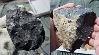 1925 - Part 1/2 - Florida Saltwater Chert from B. Stocking #flintknapping