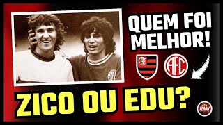 QUEM FOI MELHOR! ZICO OU EDU? - EDU COIMBRA RESPONDEU!