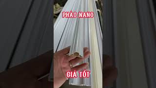 Phào chỉ nhựa nano pvc | Phân phối phào chỉ nhựa giá rẻ #shortvideo #phaochi