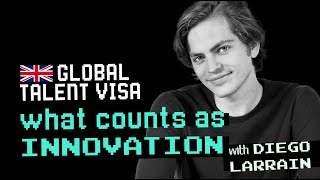 Prove innovation as a startup founder #globaltalentvisa