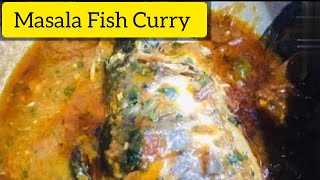 MASALA FISH CURRY RECIPE  | Tasty & Easy Machli ka Salan | Rohu Fish | मछली करी |@cookwithfazal