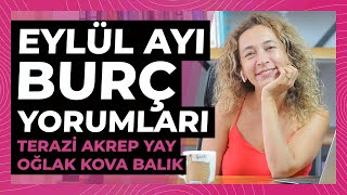 Eylül Ayı Burç Yorumları | TERAZİ, AKREP, YAY, OĞLAK, KOVA BALIK