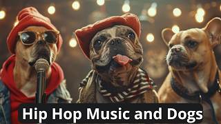 Hip hop music and ❤🐕🌲🎼Dogs Playing in the forest Beautiful Dogs living their best life🎼🌲🐩 ❤