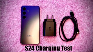 Samsung Galaxy S24 Battery Charging Test!!!