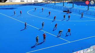 World Cup hockey Final 2022. Tokyo. RSA 0 V WALES 2