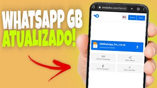 Como Baixar e Instalar o WHATSAPP GB atualizado 2022 com TODAS as Funções