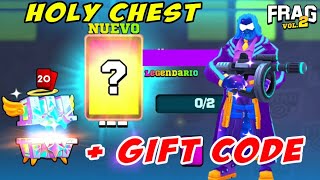 🔥Holy Chest + Gift code 🎯 #FRAG PRO SHOOTER