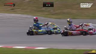 IAME Euro Series   Round 3 Wackersdorf Sunday Pre Final Senior