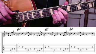 West Coast Blues - Learn The Melody - Jazz Guitar Lesson