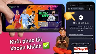 Hướng dẫn khôi phục tài khoản FC Mobile bị mất | Cách khôi phục tài khoản FC Mobile