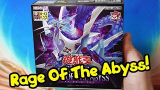 Yugioh Rage Of The Abyss Box Opening!