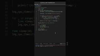 Unraveling CPU Times in Python  True vs  False #sysadmin #python  #coding #techtips #codingtips